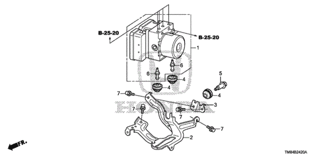 VSA Modulator for 2011 Honda Insight #0