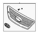 863503E510 - : Grille Assembly for Kia Image