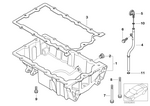 11132463751 - Engine: Rp Reman Oil Pan for Mini Image