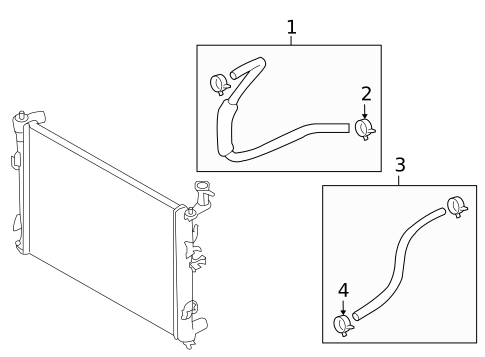 Trans Oil Cooler for 2013 Kia Forte #0