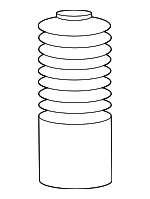 99734356790 - Suspension: Boots for Porsche: 718 Boxster, 718 Cayman, 718 Spyder, 911, Cayman Image