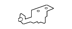81277SHJA61 - Body: Seat Track Support Bracket for Honda Image