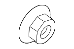 N91068501 - Fuel System: Heat Shield Nut for Volkswagen Image