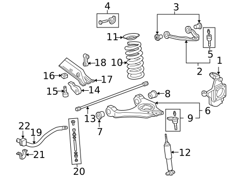 Suspension Components for 2007 Chevrolet Silverado 1500 Classic #0