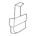 84587420 - Body: Upper Quarter Trim Cap for Buick: Enclave Image image