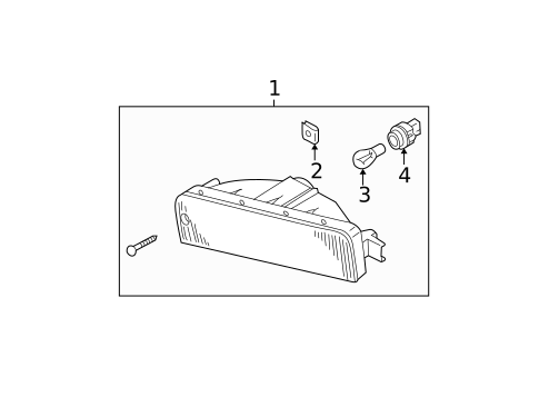 Signal Lamps for 1996 Nissan Pathfinder #0