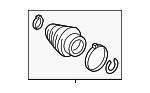 4KE498203 - Suspension: Outer Boot for Audi Image