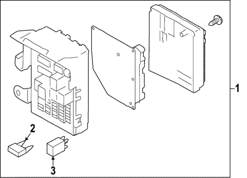 Fuse & Relay for 2025 Subaru WRX #1