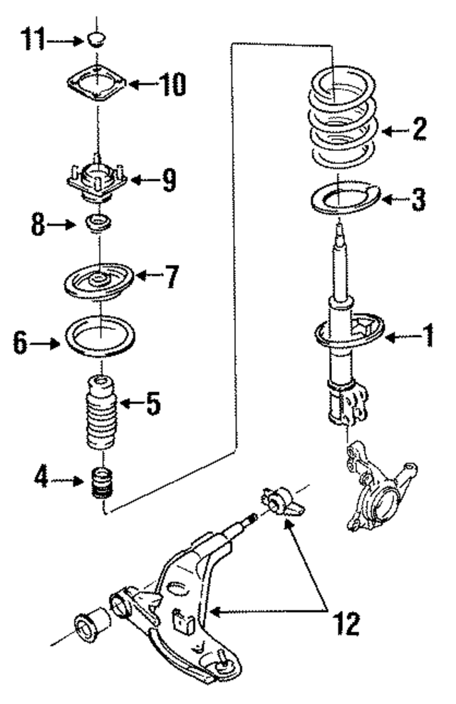 GA2B34300A - : Control Arm for Mazda Image