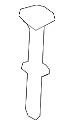 7193042020E1 - Body: Headrest Guide for Toyota: Camry, Corolla, Prius, Yaris Image