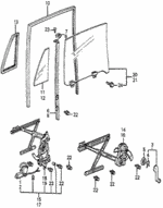 93600040100A - Body/Air Conditioning: SCREW, FLAT (4X10) for Honda Image