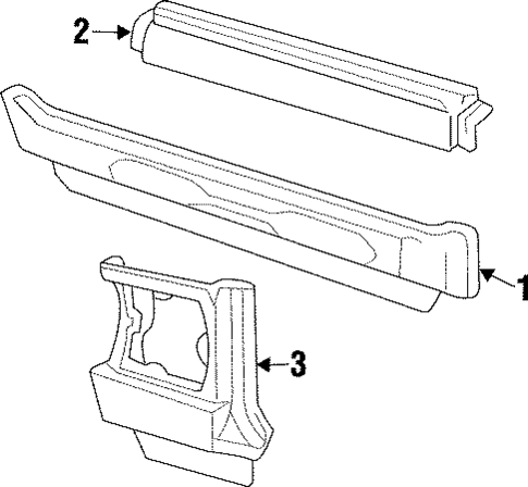 Rear Body for 1995 Volvo 850 #1