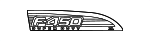 CC3Z16720DE - Body: Nameplate for Ford: F-450 Super Duty Image