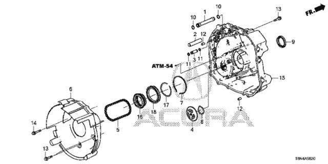 AT Oil Pump for 2019 Acura NSX #0