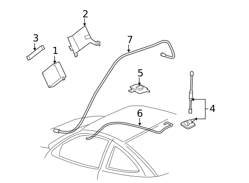 Electrical Components for 2005 Chevrolet Cavalier #0