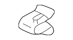 12763576 - Body: Windshield Pillar Trim Clip for Saab Image