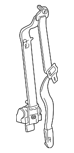 6F1Z54611B09BC - Electrical: Retractor Assembly for Ford: Taurus | Mercury: Sable Image