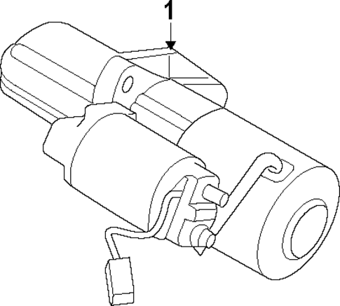Starter for 2008 Nissan Maxima #0
