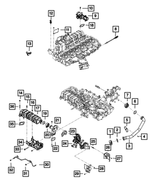 68026985AA - Emission Systems: Air Transfer Tube for Dodge: Ram 2500, Ram 3500 Image