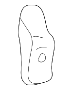 72137S5A003ZA - Body: Lock Knob for Honda: Civic, CR-V, Element Image