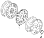 5862030380 - : Wheel Cover for Isuzu Image