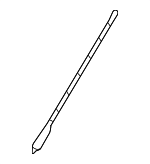 8630952040 - Electrical: Antenna Mast for Scion: tC, xA | Toyota: Prius, Yaris Image