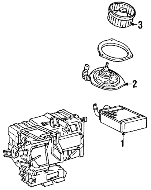 Heater Components for 1988 Toyota Tercel #0