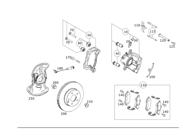 4214365 - Brake System: Bleed Valve for Mercedes-Benz Image