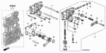 22743PG4000 - Transmission - Automatic: PIPE, THIRD CLUTCH for Honda Image