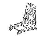 710170E050 - Body: Seat Back Frame for Toyota: Highlander Image