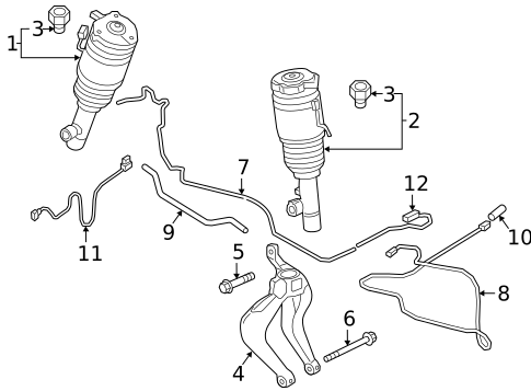 Struts & Components for 2019 Volvo XC90 #2