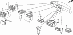 35150SV4003 - Electrical/Exhaust/Heater/Fuel: CONTROLLER, ILLUMINATION for Honda Image