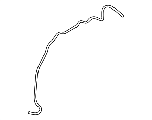 28935CD000 - : Washer Hose for Nissan Image