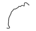 B746189910 - Body: Washer Hose for Nissan: 240SX, 350Z, ARIYA, Armada, GT-R, Juke, LEAF, Maxima, Murano, Qashqai, Quest, Rogue, Rogue Select, Rogue Sport, Sentra, Z Image