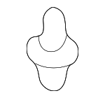 MR200300 - Body: Bumper Cover Clip for Mitsubishi: Eclipse, Eclipse Cross, Galant, Lancer, Mirage, Montero, Montero Sport, Outlander, Outlander PHEV, Outlander Sport Image