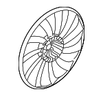 22800706 - Cooling System: Fan Blade for Cadillac: ATS, CTS Image