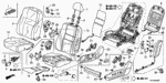4810SB3000 - Interior/Bumper: C-CLIP SET, TRIM FASTENER (30 PIECES) for Honda Image
