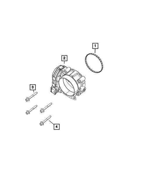 Throttle Body for 2026 Jeep Wrangler #0