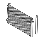 64539229021 - HVAC: Condenser for BMW Image