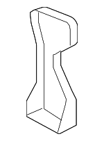 1Q0825200 - Body: Retainer Plate for Volkswagen: Eos Image