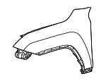 5380160E80 - Body: Fender for Lexus: LX600, LX700h Image