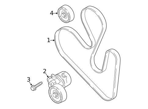 Belts & Pulleys for 2017 Lincoln Continental #0