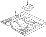 15530799 - Body: Rear Extension for Chevrolet: S10 | GMC: S15 Image