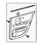 6763048180A3 - Body: Door Trim Panel for Toyota: Highlander Image