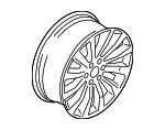 NL7Z1007B - : Wheel, Alloy for Ford Image