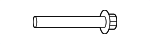 33326858053 - Suspension: Ft Upper Control Arm Bolt for BMW: 228 xDrive Gran Coupe, 228i Gran Coupe, 228i xDrive Gran Coupe, i3, i4, i5, i7, M235i xDrive Gran Coupe, X1, X2 Image