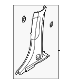 85845R0100OFB - Body: Lower Center Pillar Trim for Kia: Carnival Image