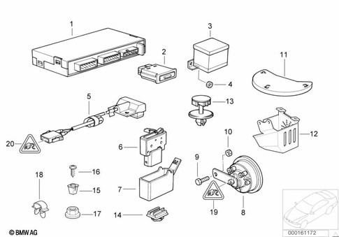 Alarm Systems for 1998 BMW 328i #0