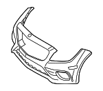 21888023409999 - Body: Bumper Cover for Mercedes-Benz Image