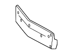 2188851581 - Body: License Bracket for Mercedes-Benz Image